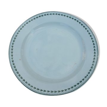 Plate diameter 30 cm faience b.f.k model laurier