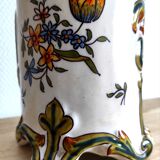 Rouen earthenware vase