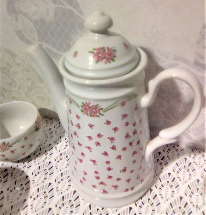 Vintage coffee service table art 20th