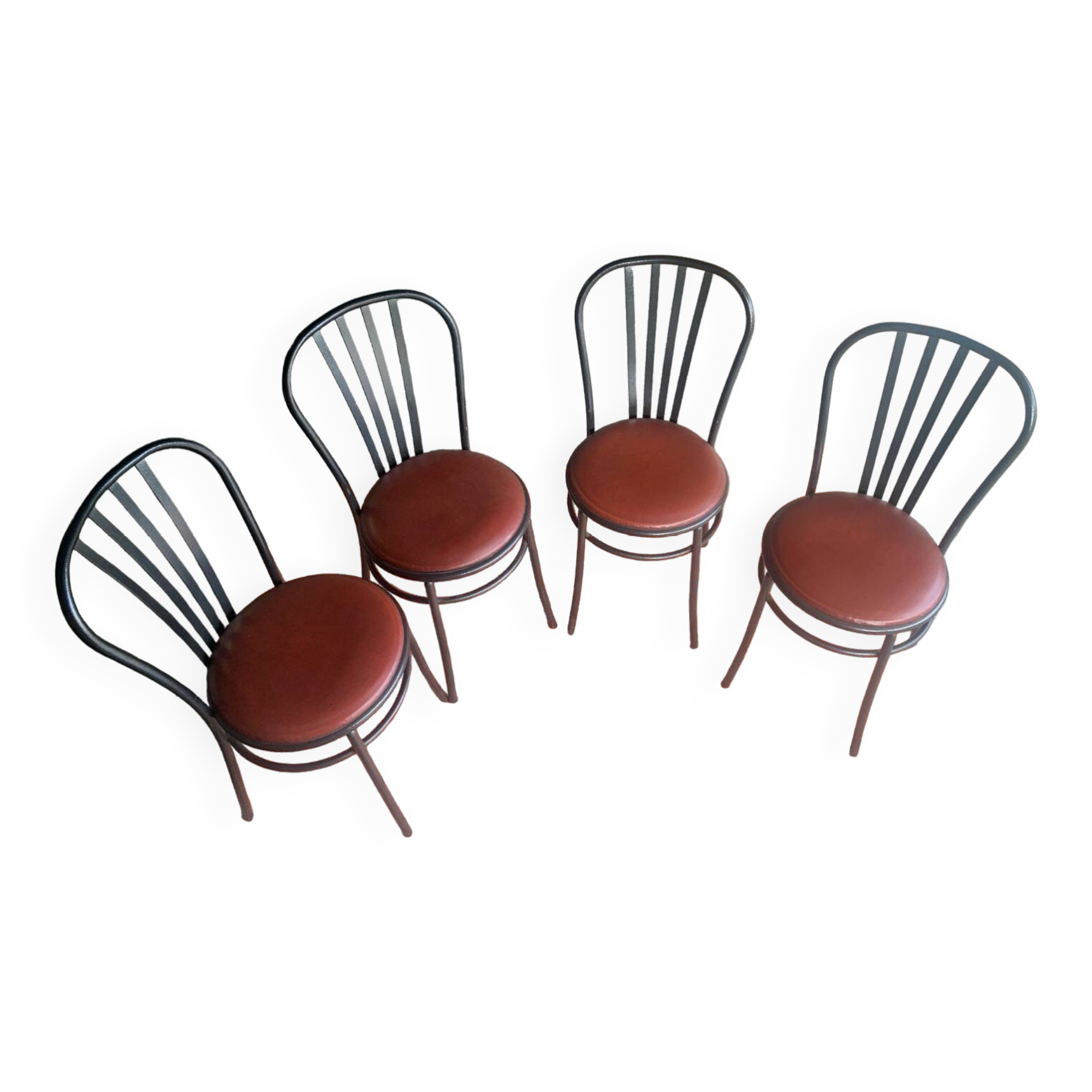 Set of 4 luxury bistro chairs Rodet