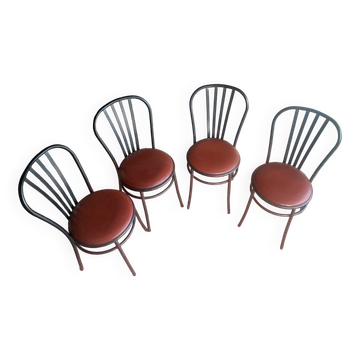 Set of 4 luxury bistro chairs Rodet