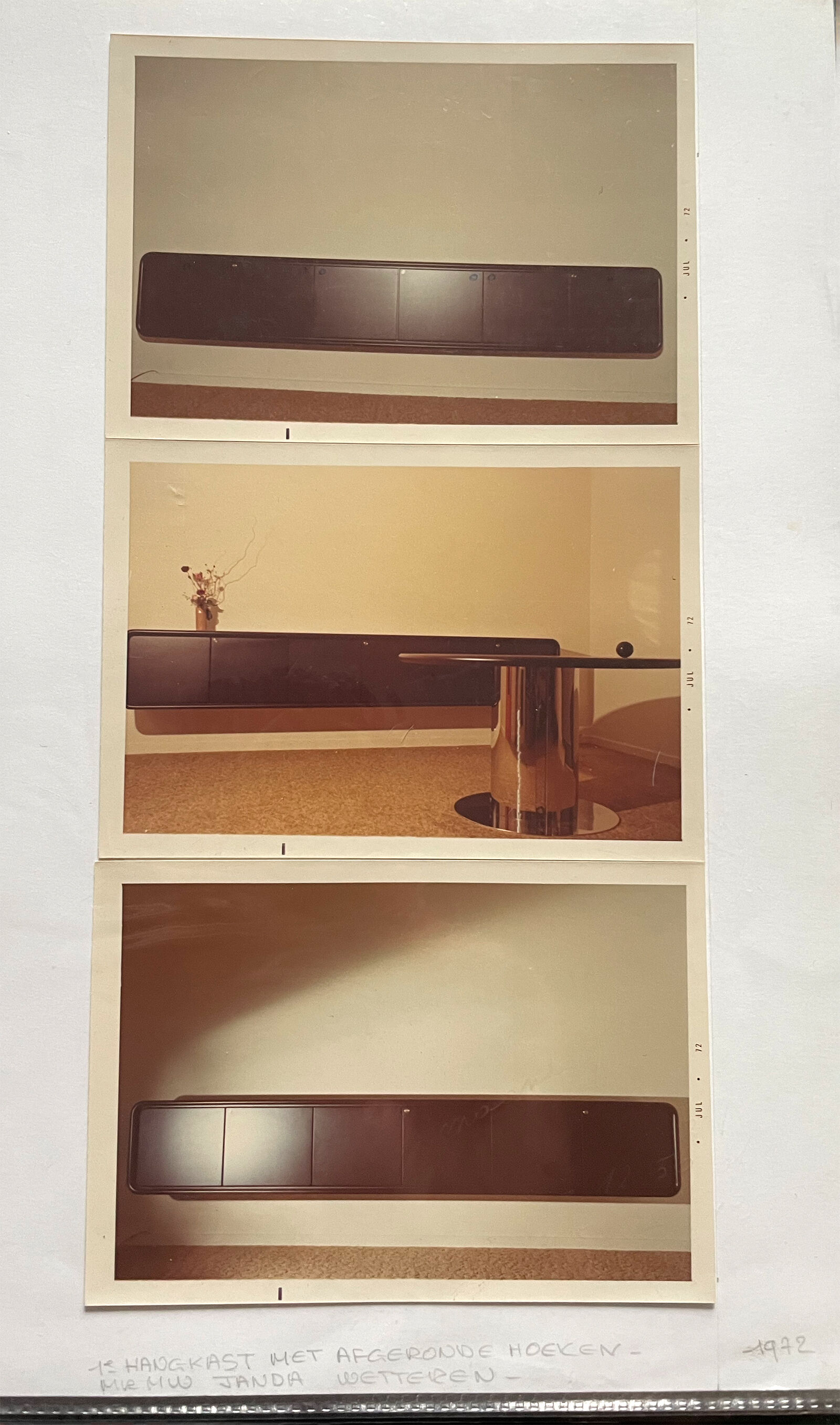 Janda floating sideboard designed by Ghent by designer frank de clercq 1972