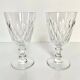 2 Baccarat crystal "Armagnac" model wine glasses