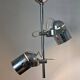 Rare Chrome Ceiling Lamp from the Mid-Century, Lidokov, 1970s