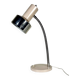 Vintage beige and chrome articulated lamp – 70s