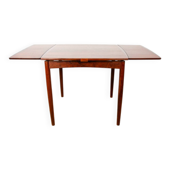 Danish extendable and reversible table, games/meals rosewood P. Hundevad.