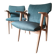 Fauteuils scandinaves roger landault verts