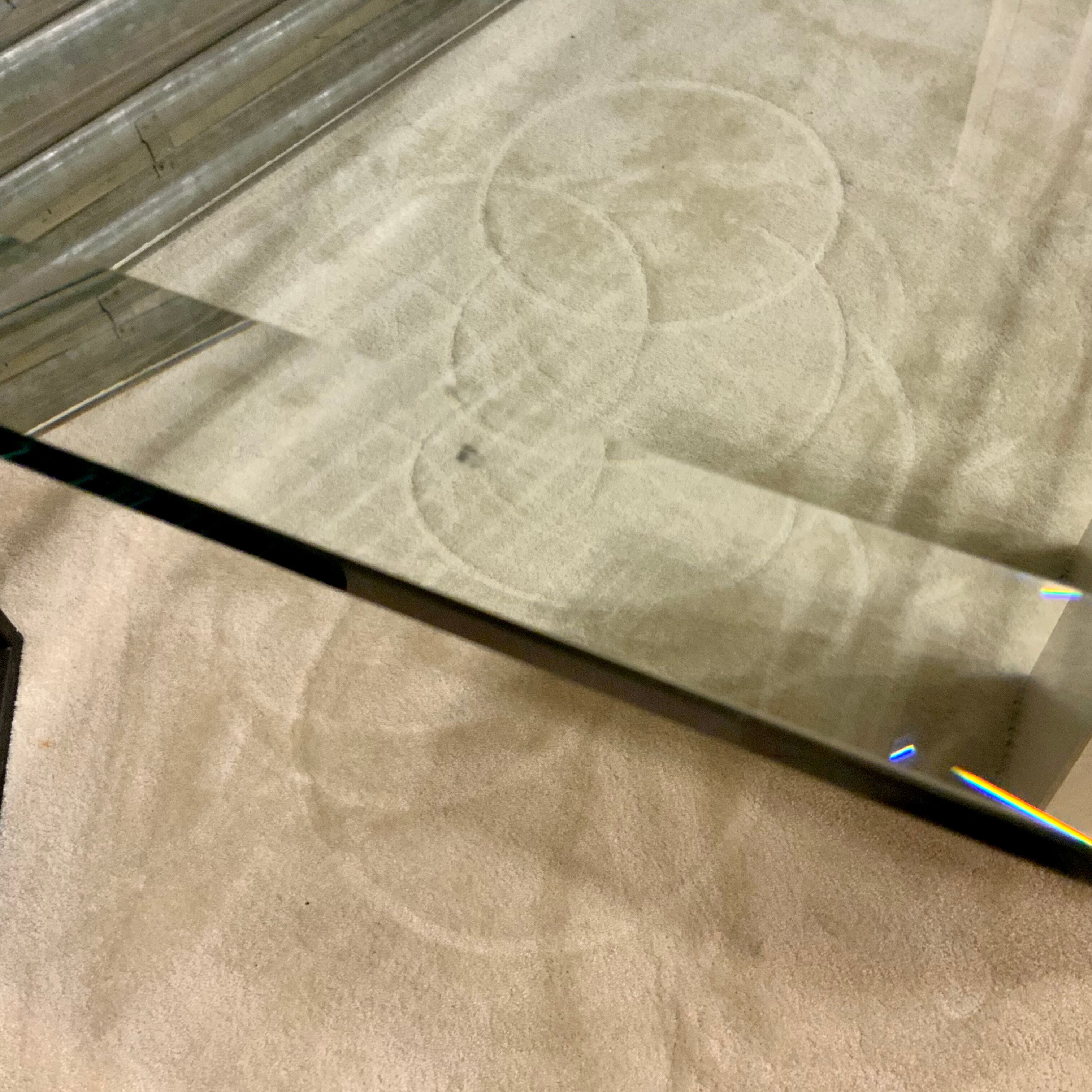 Dining table 1970/80 in travertine