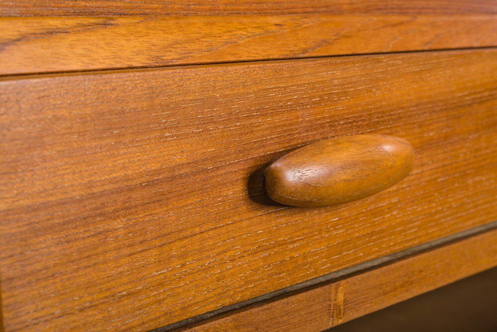 Mid-century modern teak secretary from Dyrlund, Denmark, 1960s