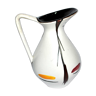Modernist pitcher in glazed ceramic liliane in poet-laval vintage 1950-1960