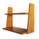 Vintage Wall Shelf in Beech, Czechoslovakia, 1960s