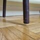 Vintage wooden and metal kindergarten bench, 2 m
