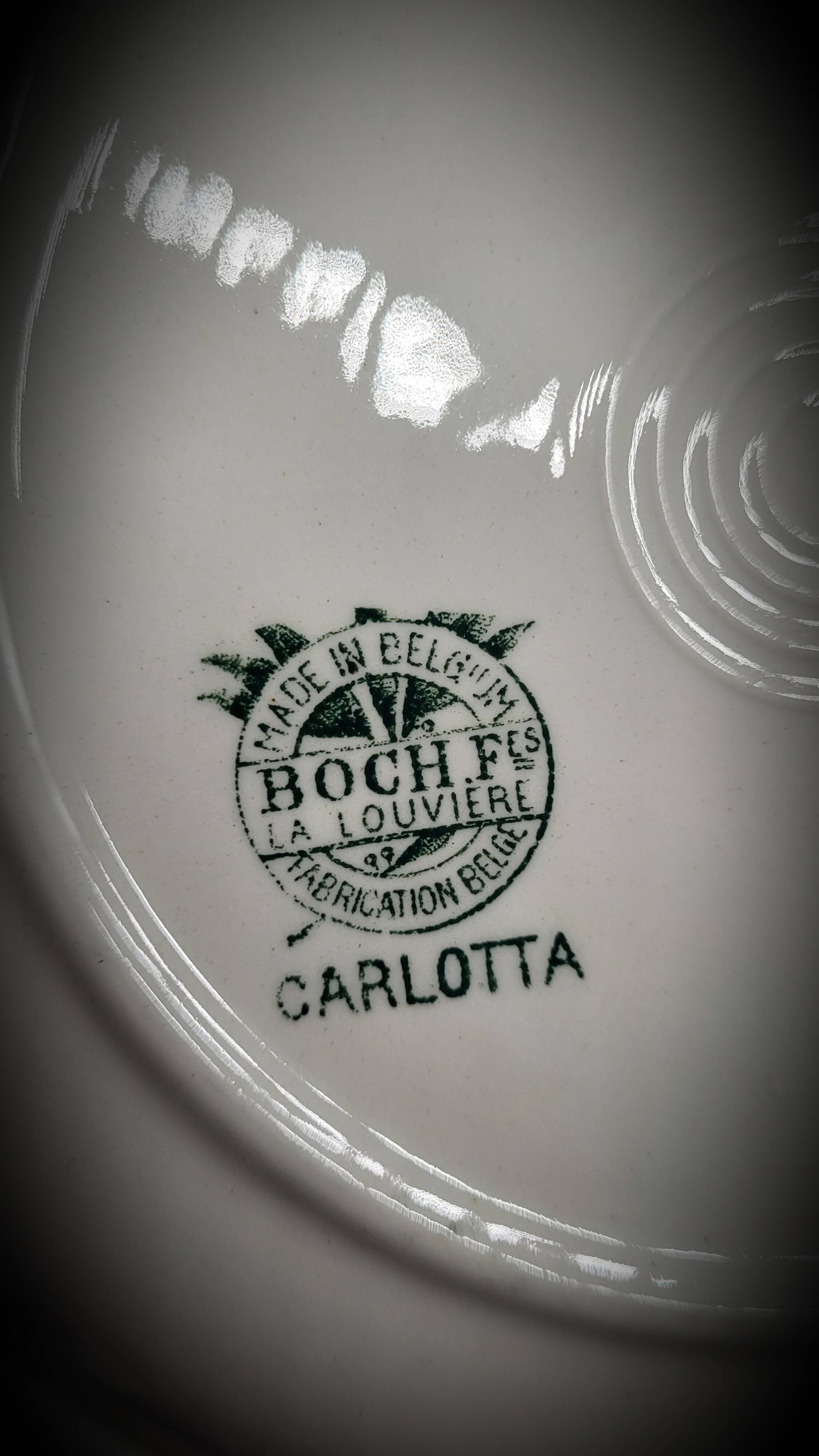 Set of 6 Carlotta Boch plates