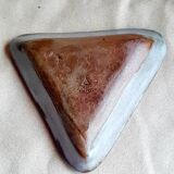 Cendrier en grès signé Chantal et Thierry Robert