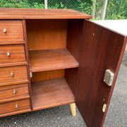 Scandinavian mahogany buffet sideboard from the 1950s.
