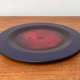 Assiette déco en bouleau finition vintage de Tailio Design, Finlande, années 1970