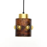 Vintage copper pendant lamp by Nanny Still for Raak