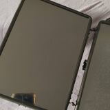 Triptych barber mirror