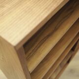 Walnut bookcase, Scandinavian design