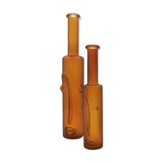 Pair of vintage Kefla bottles, Germany 1970