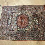 Handmade Persian silk carpet