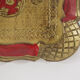Tray florentine gold and red