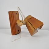 Pine wall lamp 1980