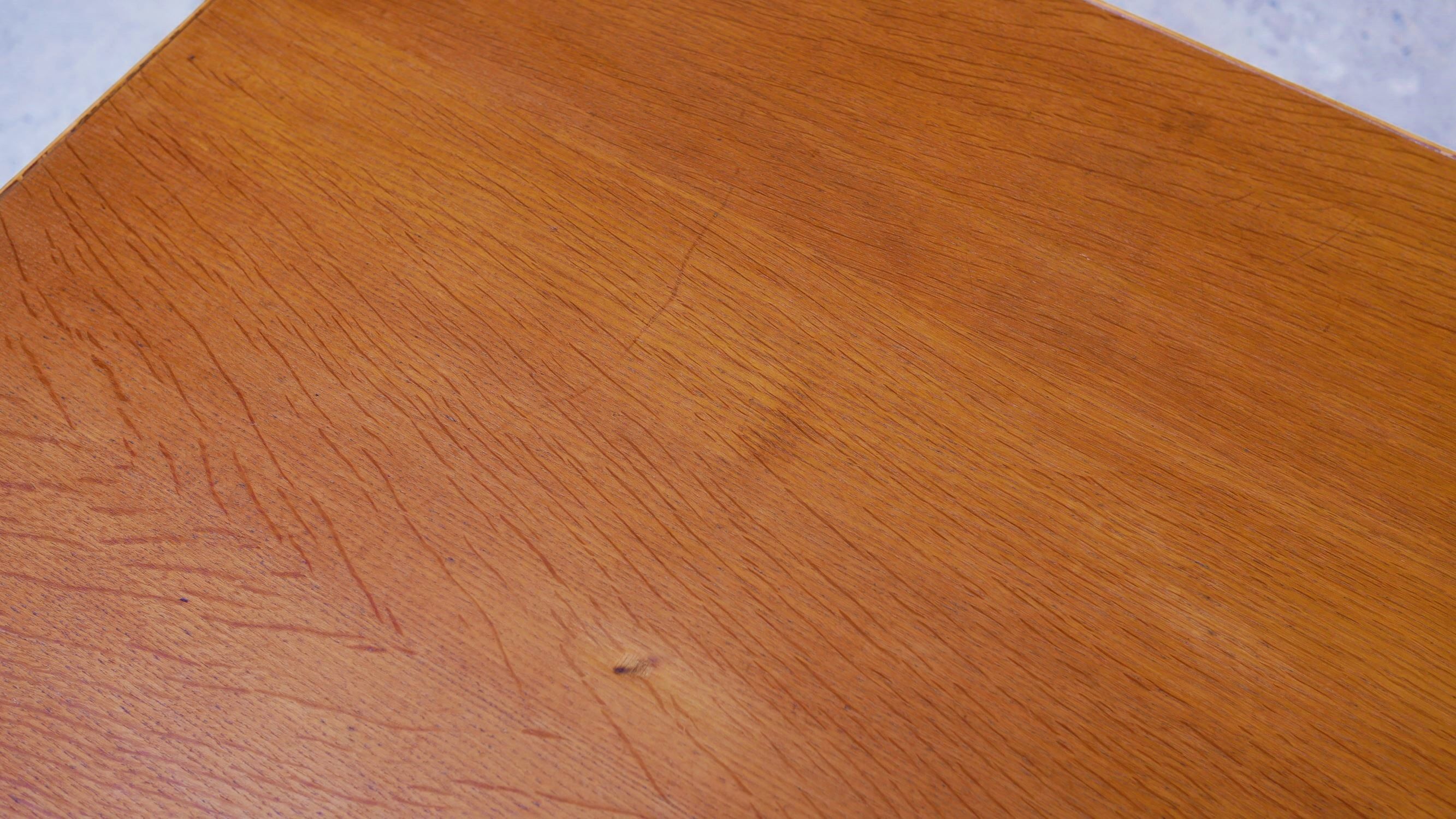 Rattan desk by Louis Sognot, 1950