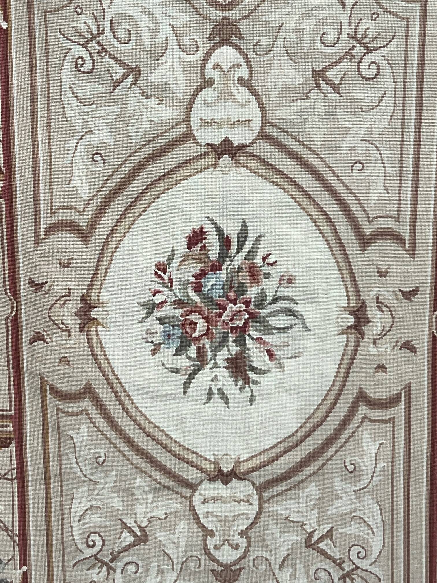 "Aubusson" tapestry in classical style.