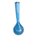 Blown glass tulip vase, 1970s