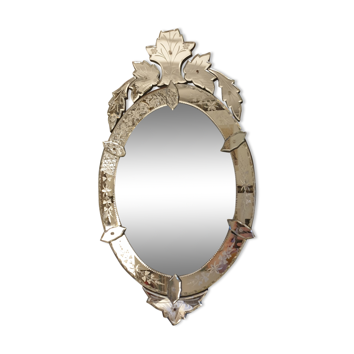 Venetian mirror 93x45cm