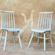 Pair of chairs, fanett by Ilmari Tapiovaara circa 50s/60s