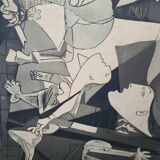 Wooden painting reproduction Picasso Guernica