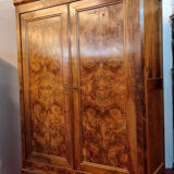 Parisian wardrobe Louis Philippe period walnut circa 1830