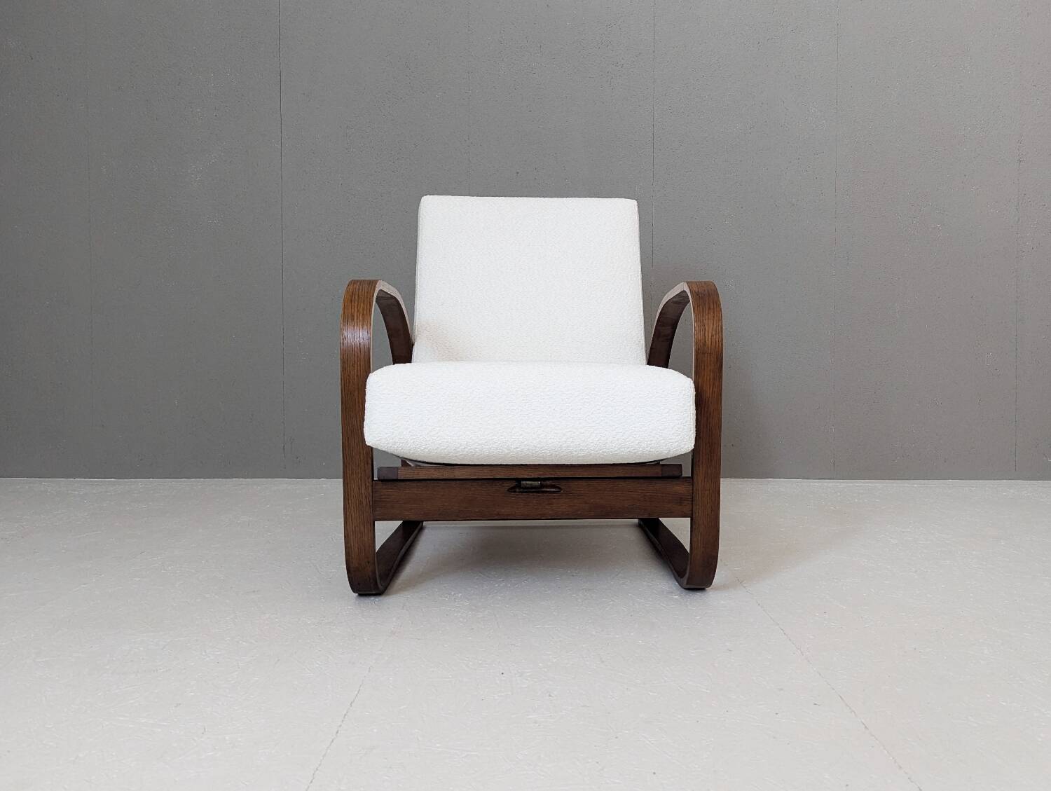 Adjustable H 70 Lounge Chair by Jindřich Halabala for UP Závody, 1930s