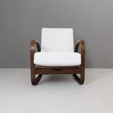 Adjustable H 70 Lounge Chair by Jindřich Halabala for UP Závody, 1930s