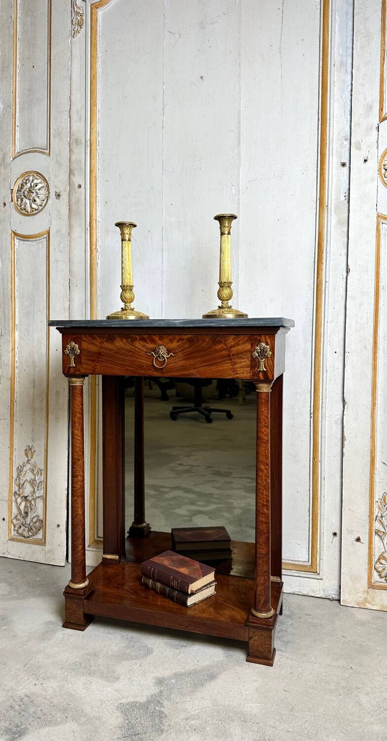 19th century Empire console