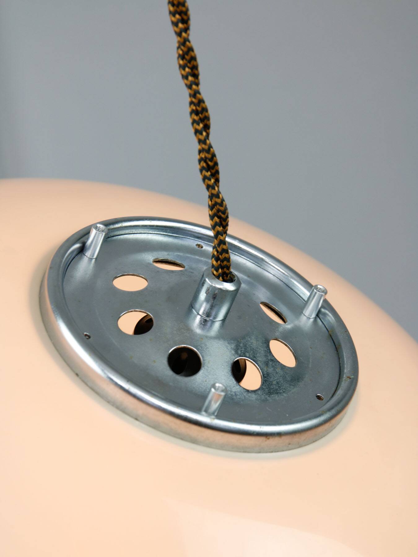 Suspension Space Age Jolly gris/marron de Guzzini