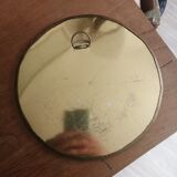 Brass mirror