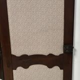 18th century solid cherry wood cupboard door