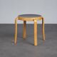 Magnus Olesen 8000 series low stool, Denmark, 1980s