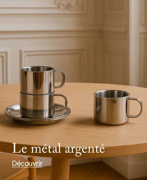 Metal argenté