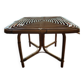 Table basse en rotin