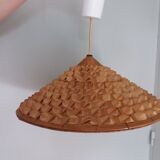 Conical shaped rattan suspension