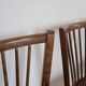 Lot de 5 chaises bistrot baumann vintage