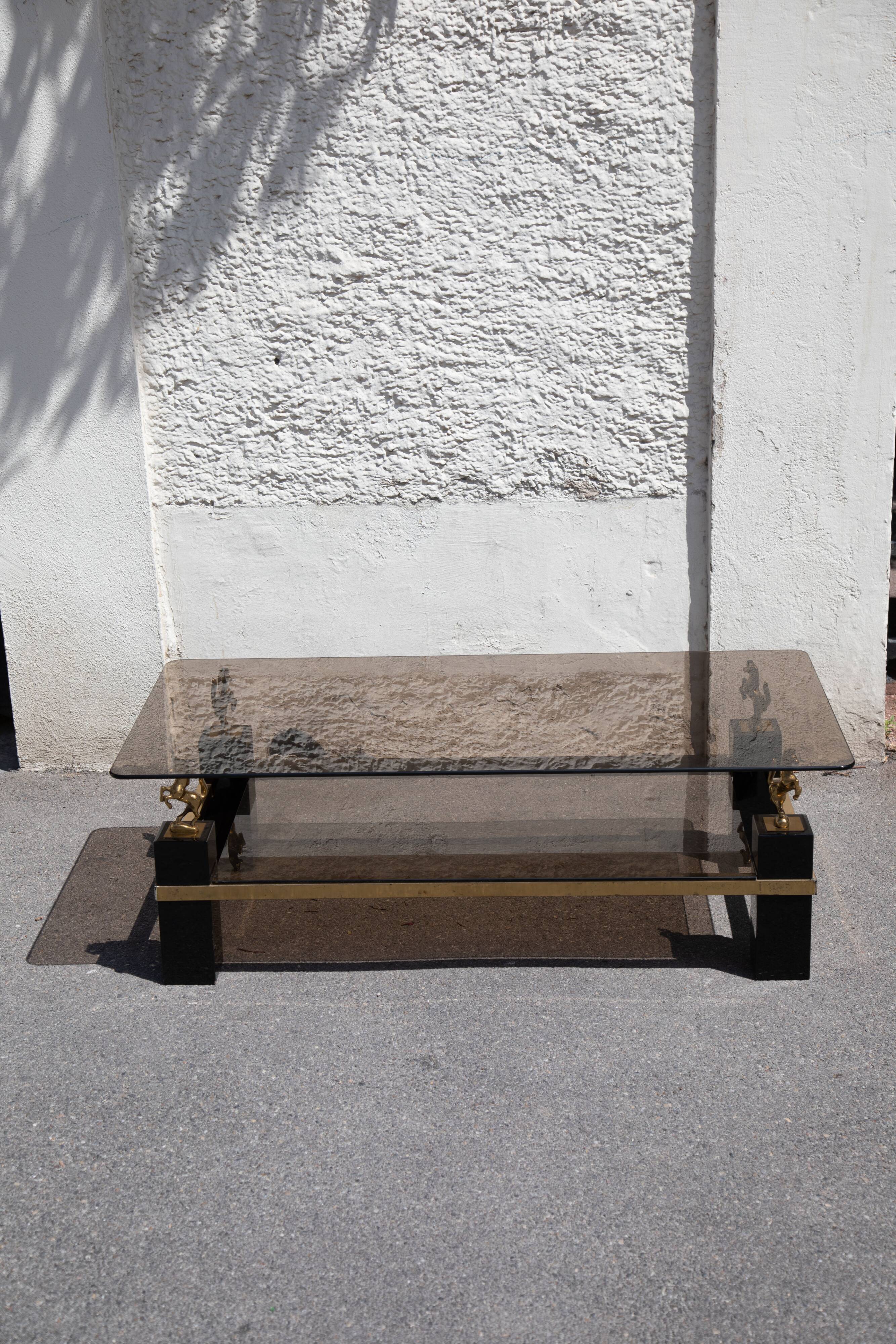 Horse coffee table 70