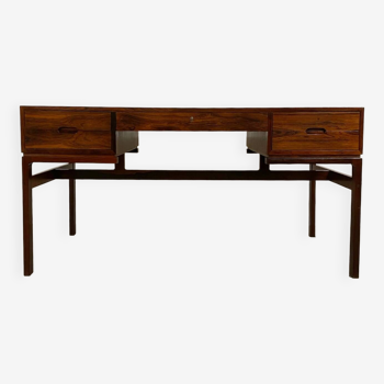 Danish Palisander Desk by Arne Wahl Iversen 60s