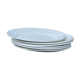 Set de 6 assiettes blanches à dessert Sarreguemines  diguoin