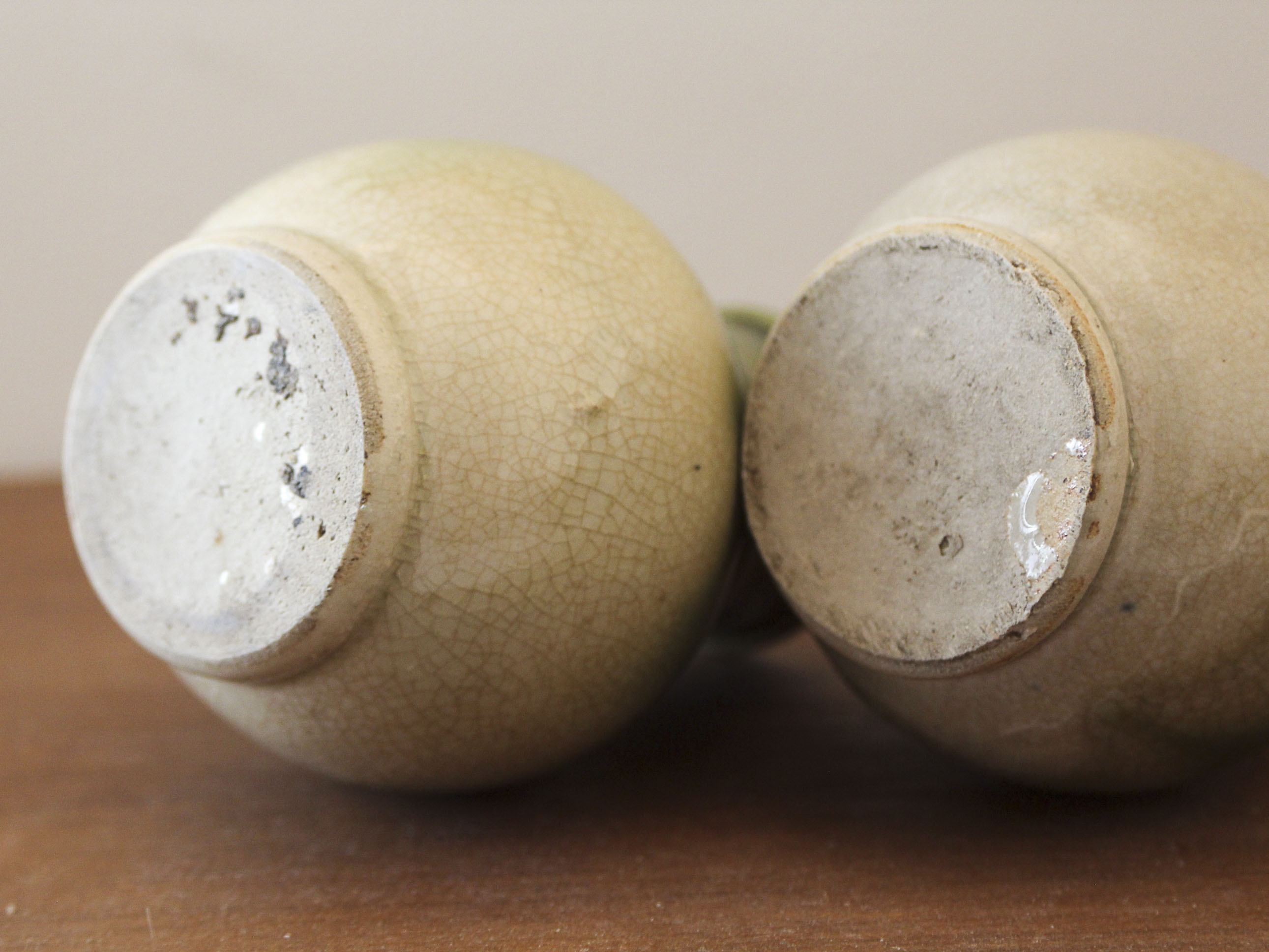 Pair of ceramic vases
