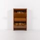 Venetian blind door shoe cabinet, 1940s